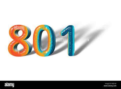 3D Lotto Number: 801 .